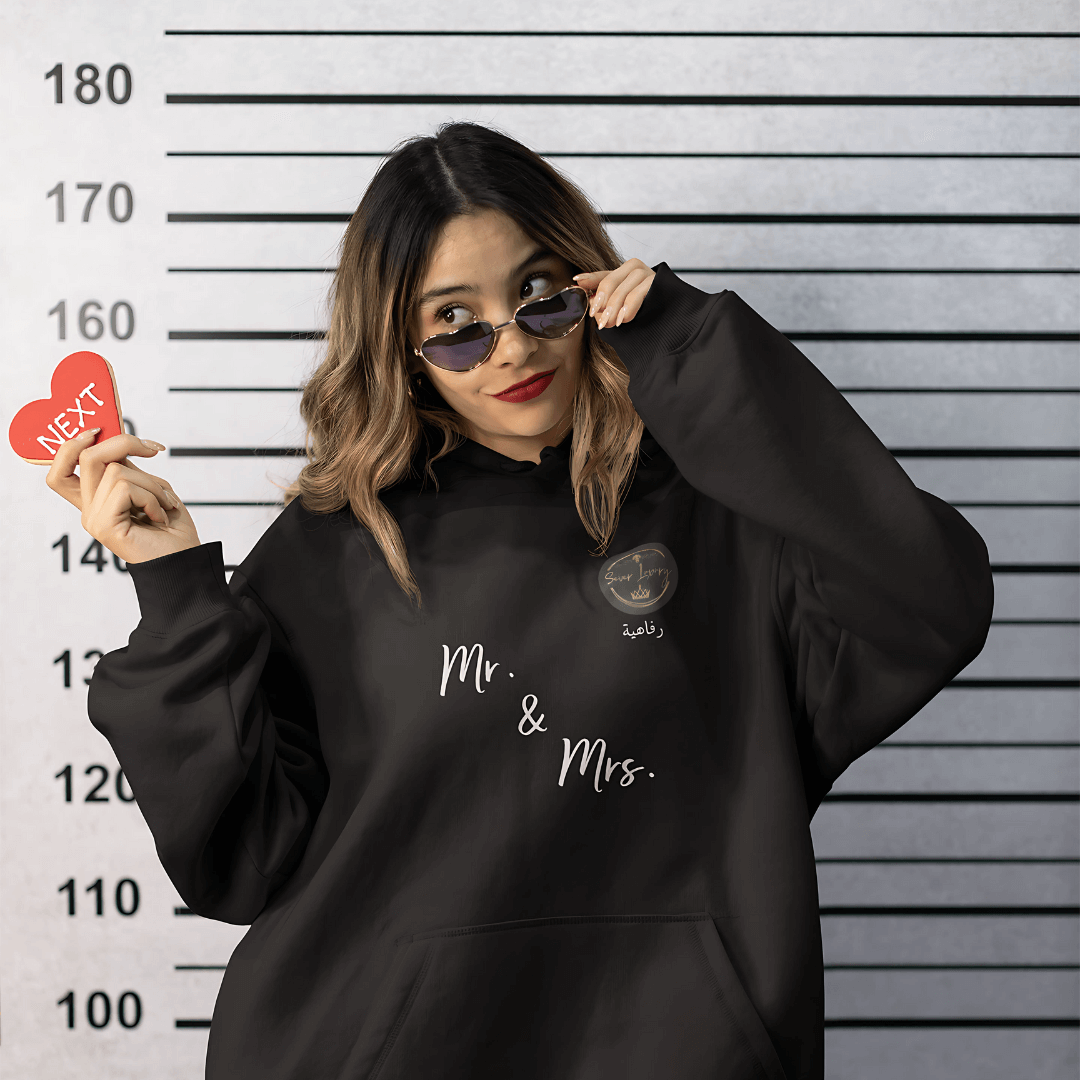 Personalized LOVE Hoodie "BLACK"