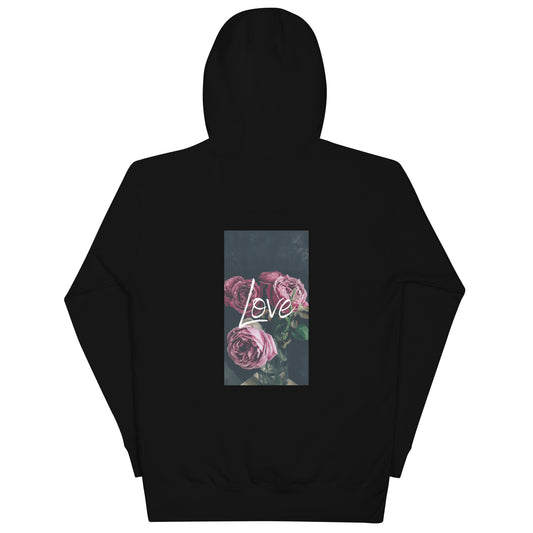 Unisex Hoodie LOVE "BLACK"